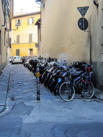 The city of bikes and mopeds