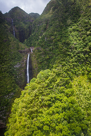 Moloka'i Island Waterfalls