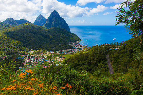 Pitons, St. Lucia