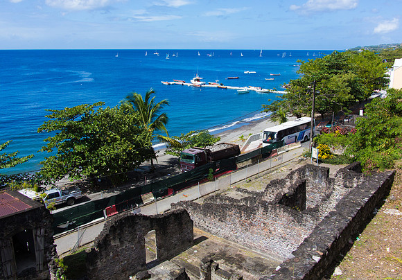 Remains from 1902 Volcano, St. Pierre, Martinique
