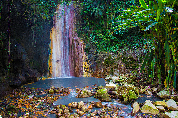 Diamond Waterfall, St. Lucia